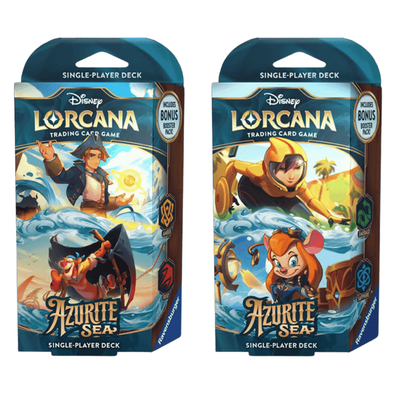 Disney Lorcana Azurite Sea Starter Deck