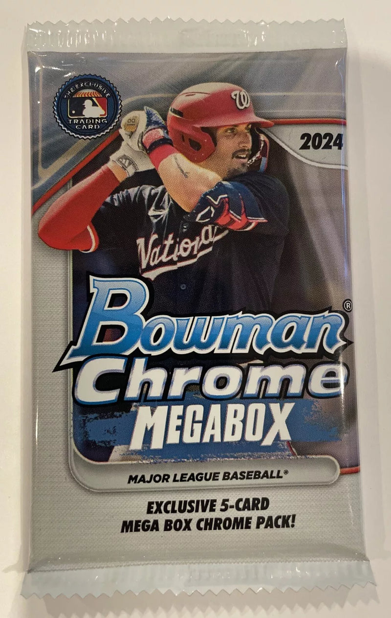 2024 Bowman Chrome Baseball Mega Box Pack (mojo/hit pack)