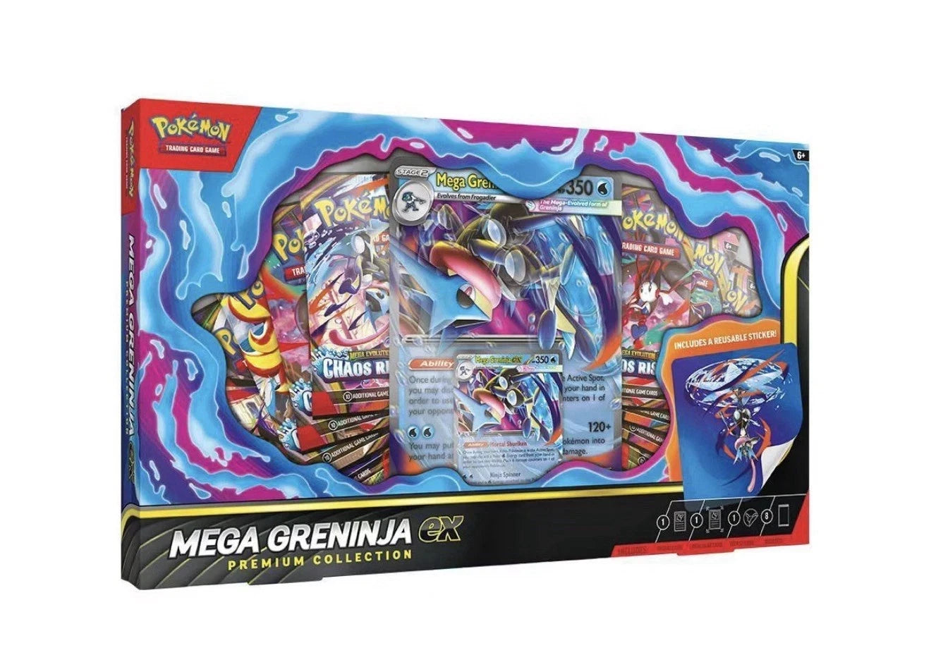 Pokémon Mega Greninja ex Premium Collection Box