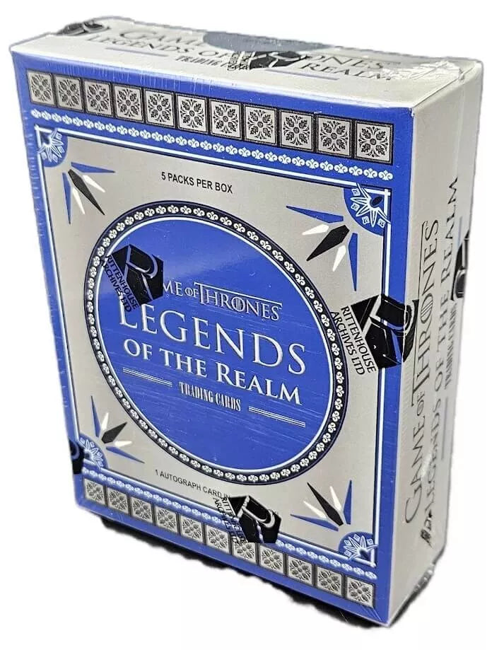 Game Of Thrones Legends of the Realm Trading Cards Hobby Box