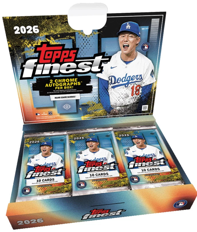 2026 Topps Finest Baseball Hobby Box