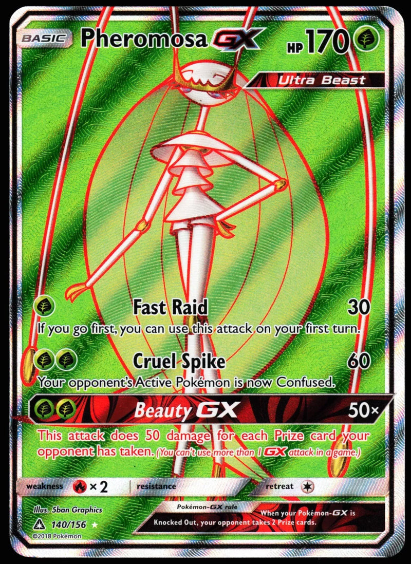 Pheromosa GX Pokémon Sun and Moon Full Art Ultra Prism 