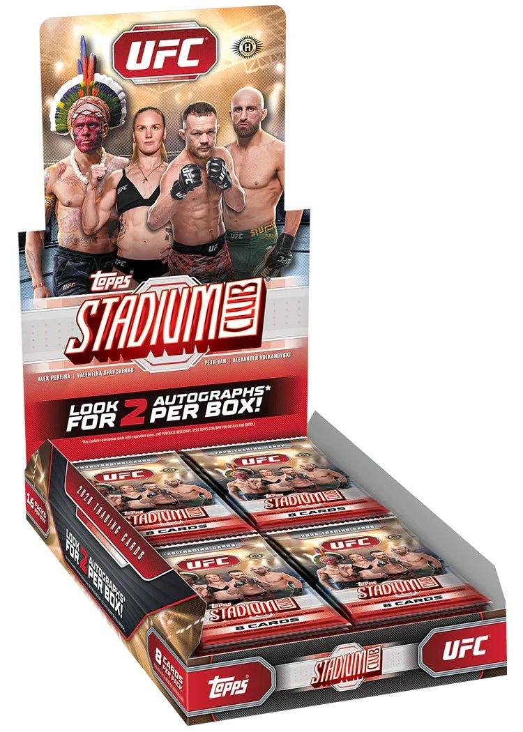 2026 Topps UFC Stadium Club Hobby Box