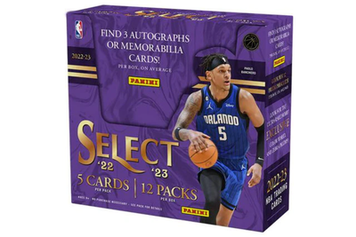 2022-23 Panini Select Basketball Hobby 12 Box Case