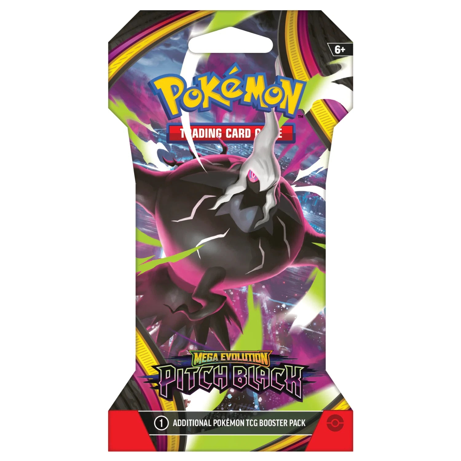 Pokémon Mega Evolution Pitch Black Sleeved Booster Pack