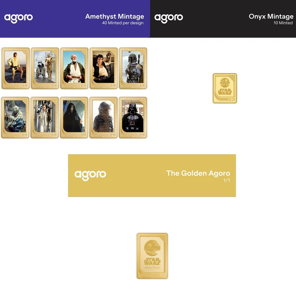 2025 Niue Star Wars The Original Trilogy Trading Coins Mystery Sealed Set