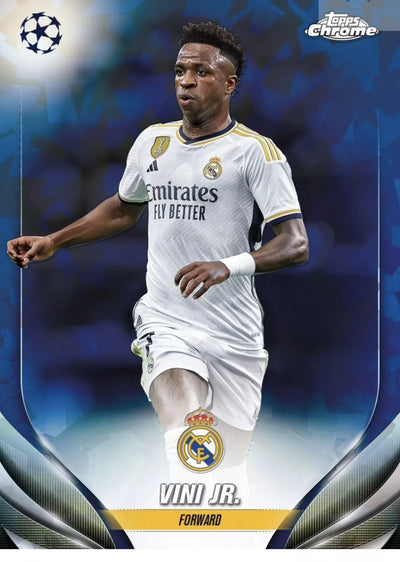 2023-24 Topps Chrome UEFA Club Competitions Sapphire Box