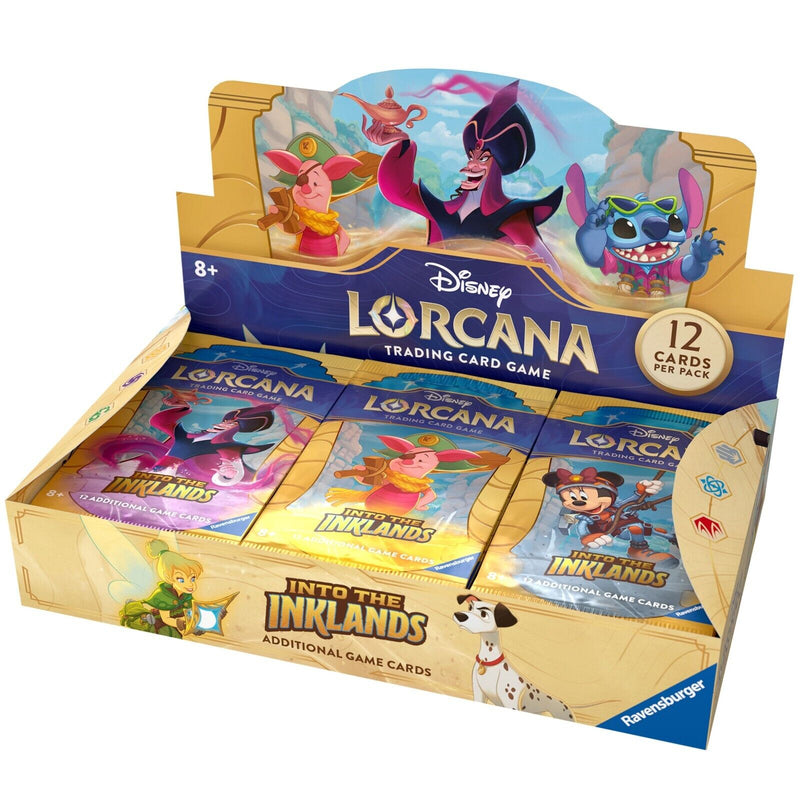 Disney Lorcana Into The Inklands Booster 4 Box Case