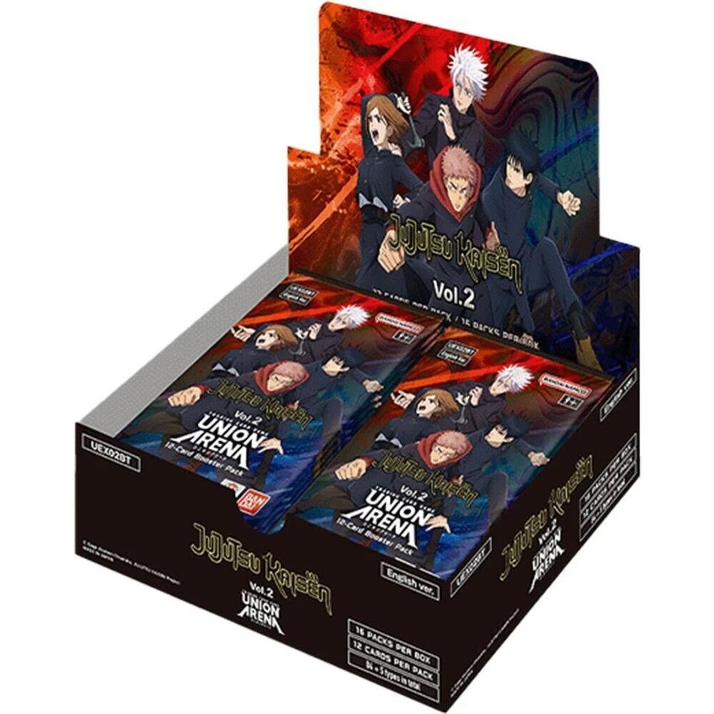 Union Arena Jujutsu Kaisen Volume 2 Booster Box