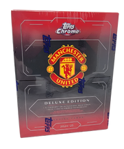 2024-25 Topps Chrome Manchester United Soccer Deluxe Edition Hobby Case