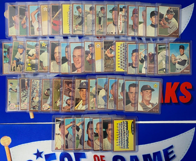 1962 Topps Baseball Complete Set (Mantle, Mays, Aaron, etc.)