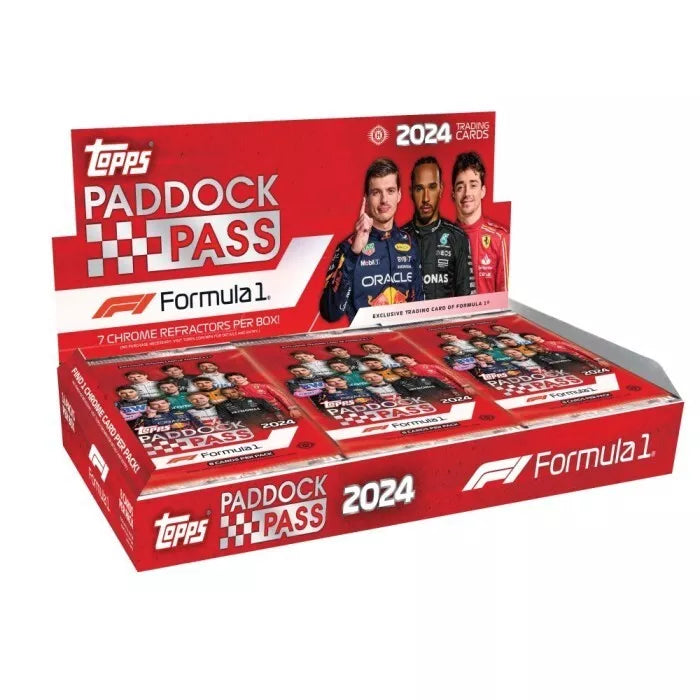 2024 Topps Paddock Pass Formula 1 Racing Hobby 8 Box Case