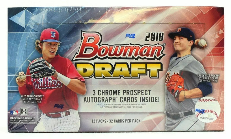 2018 Bowman Draft Baseball Jumbo Box