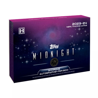 2023-24 Topps Midnight Basketball Hobby 12 Box Case