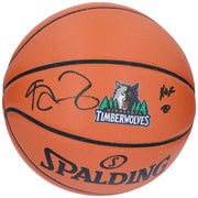 Kevin Garnett Timberwolves Auto. Spalding 1996-08 Team Logo "HOF 20"