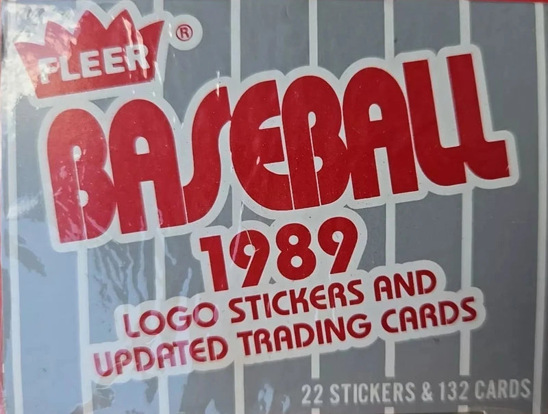 1989 Fleer Update Vending Box