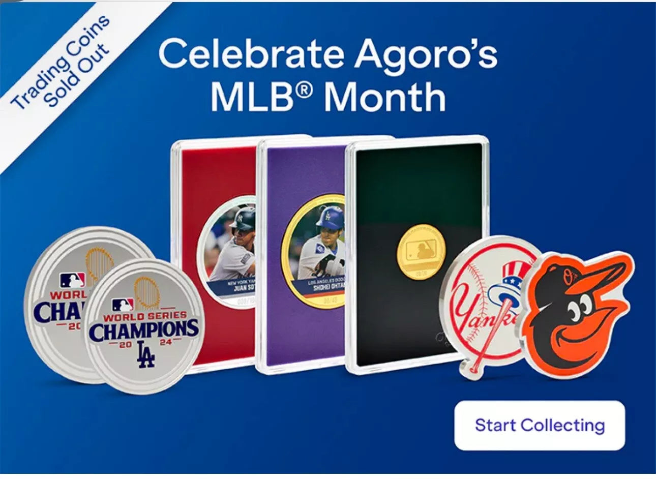 MLBPA Trading Coins 2024 - New Zealand Mint