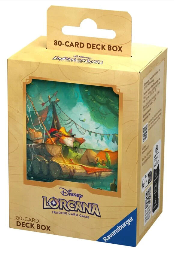 Disney Lorcana Into The Inklands - Robin Hood Deck Box