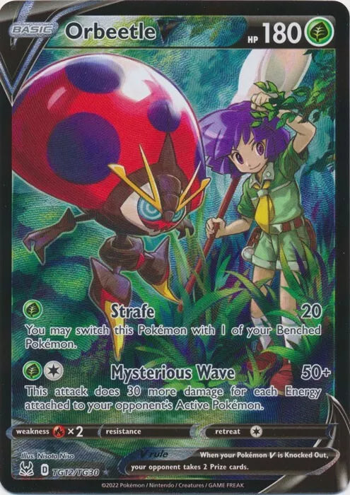 Orbeetle V Pokémon Lost Origin Trainer Gallery TG12/TG30