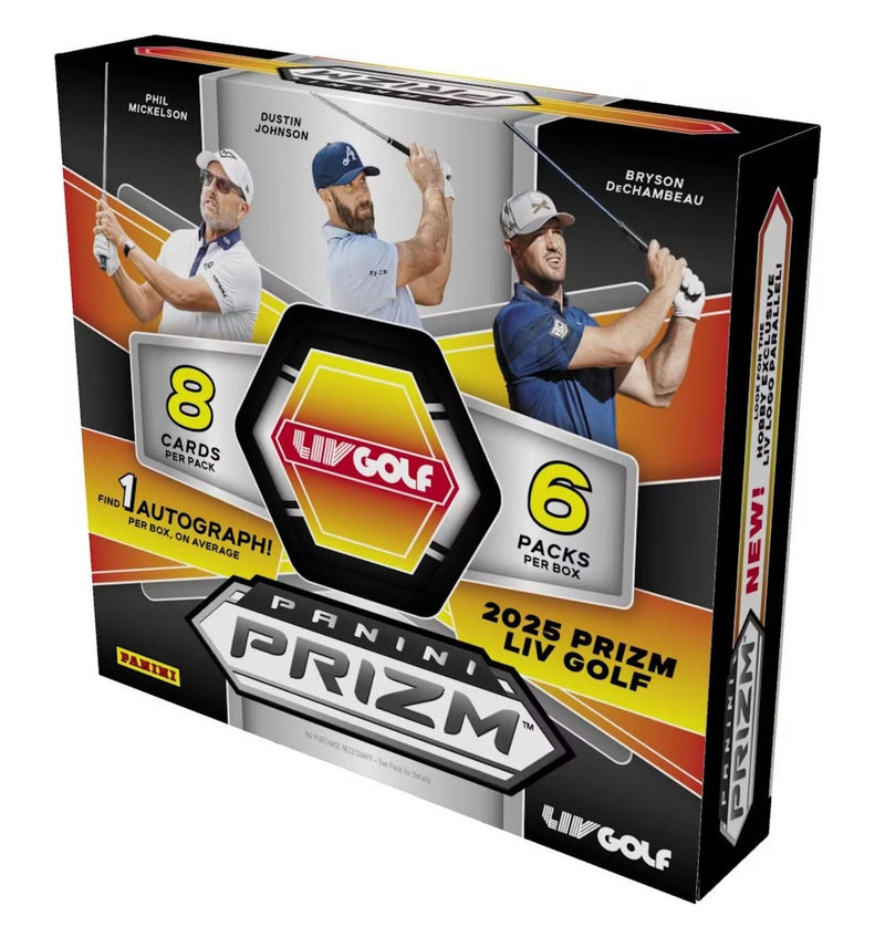 2025 Panini Prizm LIV Golf Hobby Box