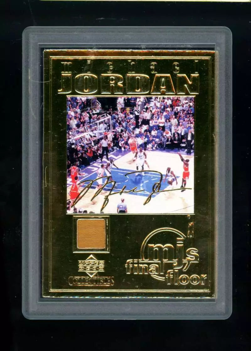 Michael Jordan 2000 UD 22KT Gold MJ&