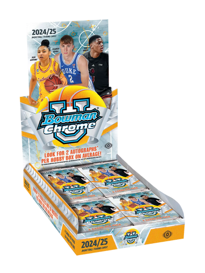 2024-25 Bowman Chrome University Basketball Hobby Box