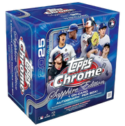 2025 Topps Chrome Sapphire Baseball Hobby Box