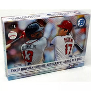 2018 Bowman Chrome Baseball HTA Choice 12-Box Case