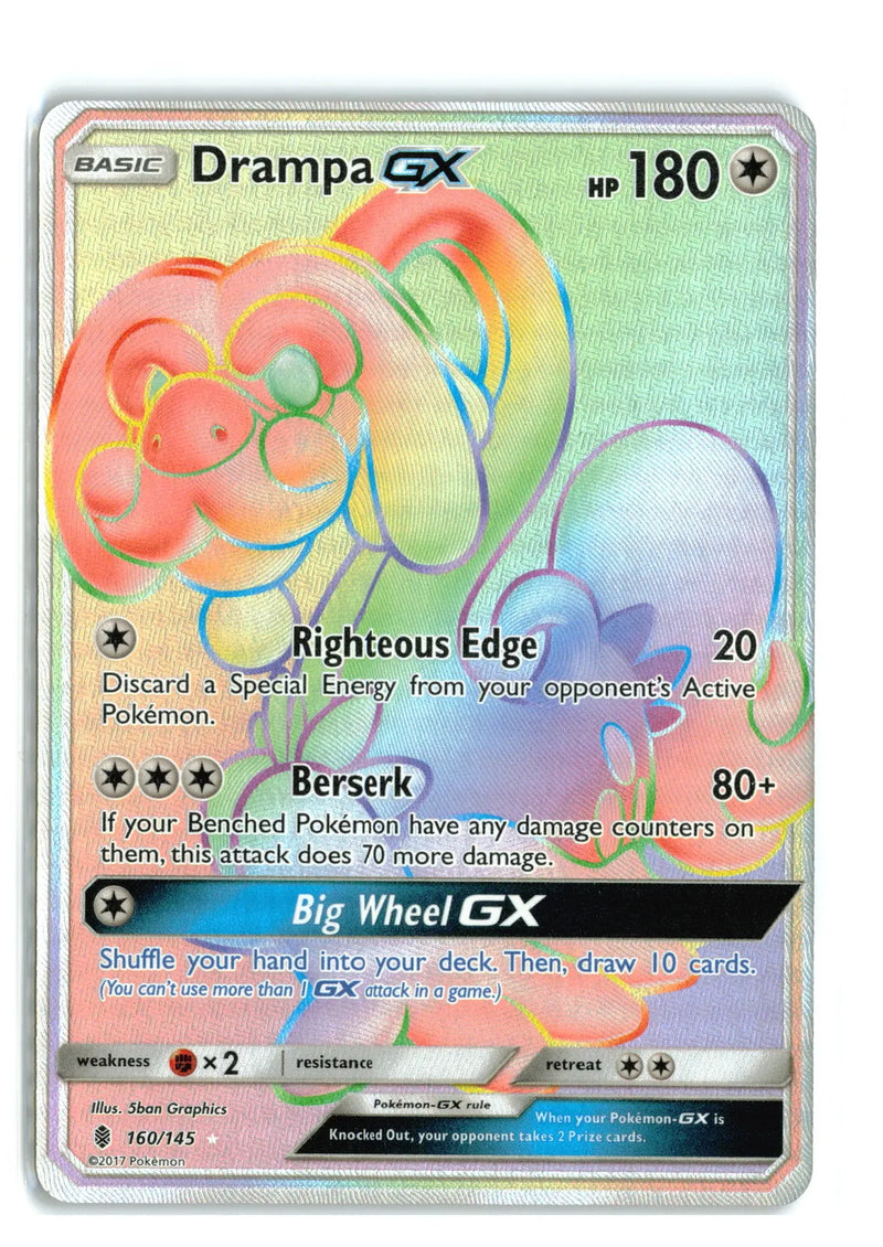 Drampa GX 160/145 Secret Rare Full Art