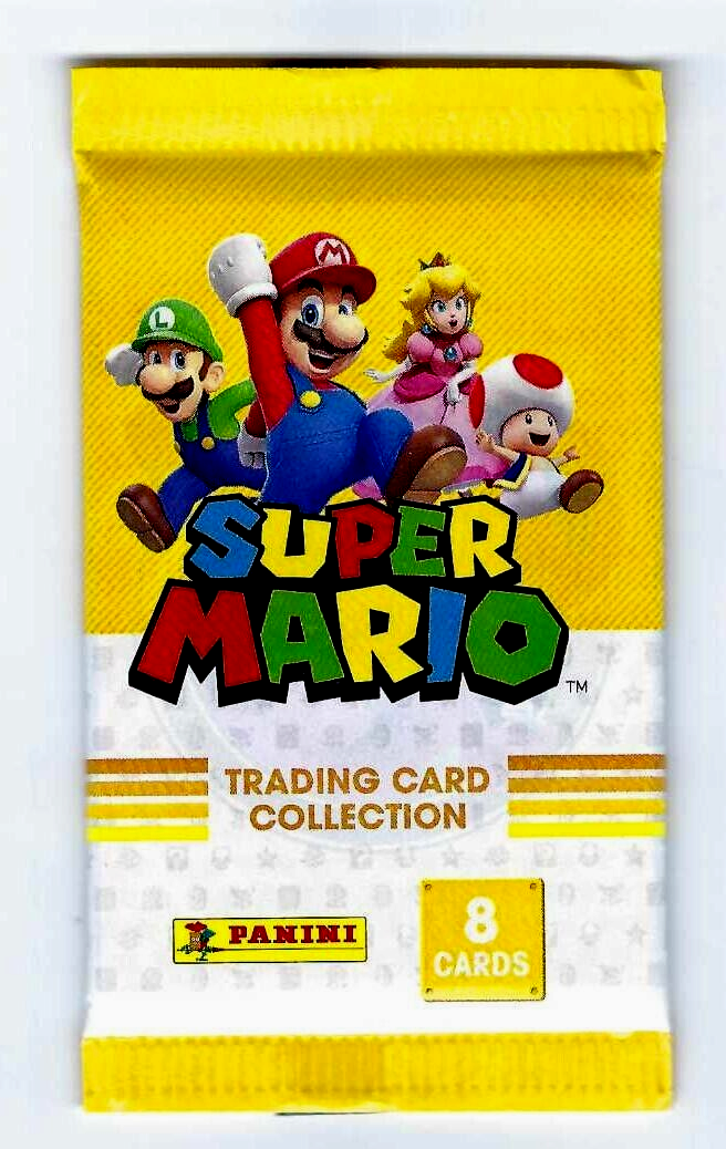 Panini Super Mario Trading Card Booster Box Pack