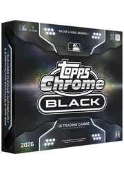 2026 Topps Chrome Black Baseball Hobby Box