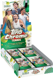 2026 Topps Chrome Tennis 12-Hobby Box Case