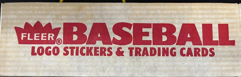 1989 Fleer Baseball Complete Set Factory Sealed