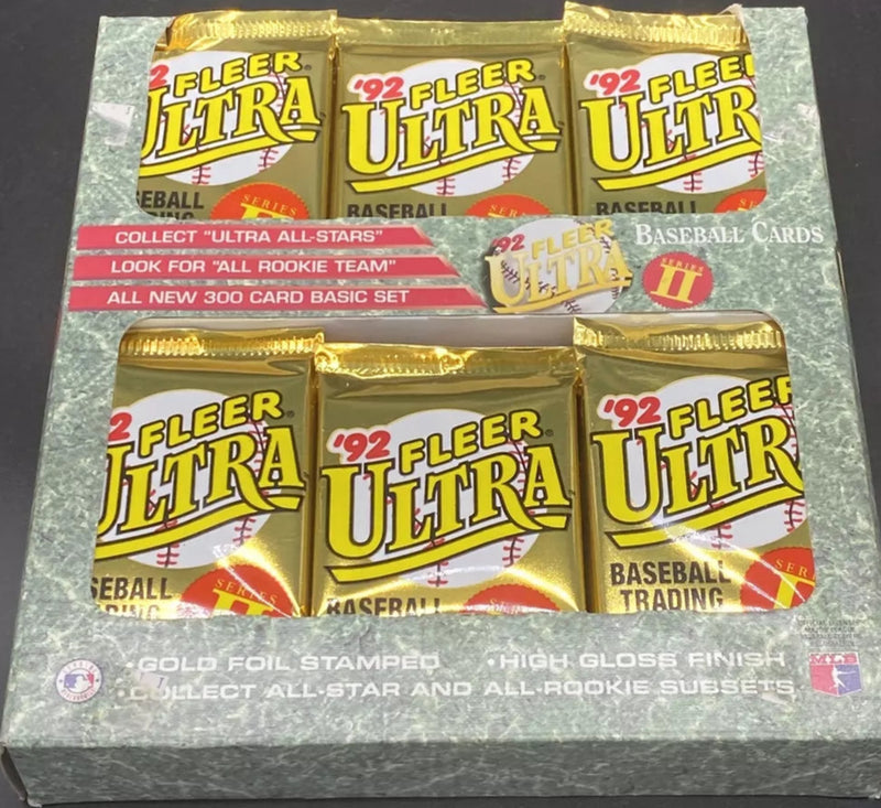 Fleer Ultra 1992 Series 2 sealed box 36 packs