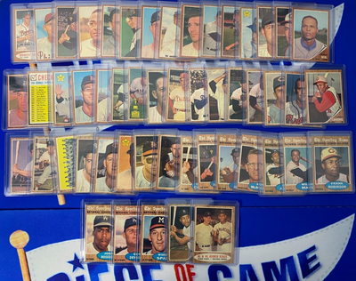 1962 Topps Baseball Complete Set (Mantle, Mays, Aaron, etc.)