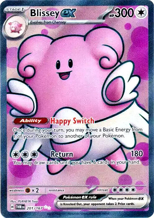 Blissey ex Twilight Masquerade 201/167