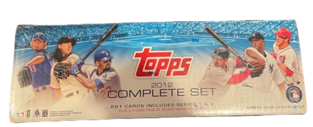 2012 Topps MLB Baseball Series 1 & 2 Complete Set Factory Sealed