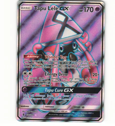 Tapu Lele GX Pokémon Guardians Rising Full Art 