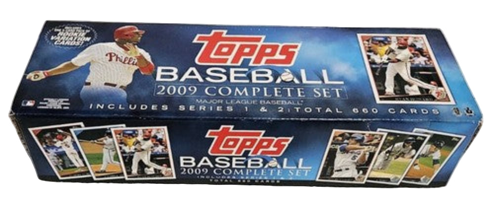 2009 Topps MLB Baseball Series 1 & 2 Complete Set Factory Sealed