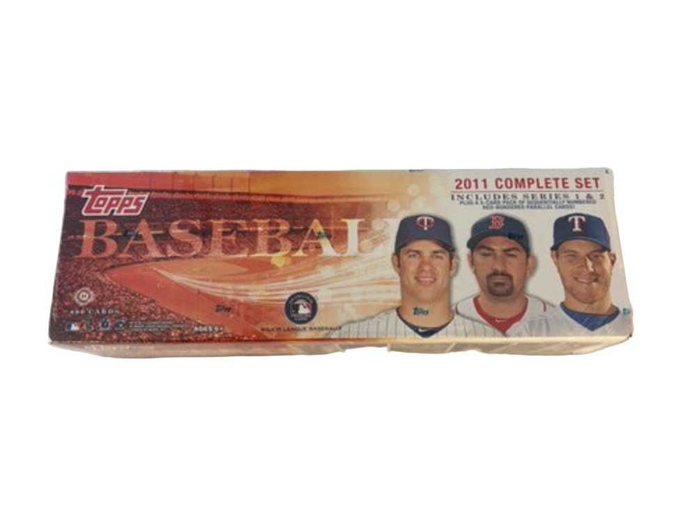 2011 Topps MLB Baseball Series 1 & 2 Complete Set Factory Sealed (Hobby)