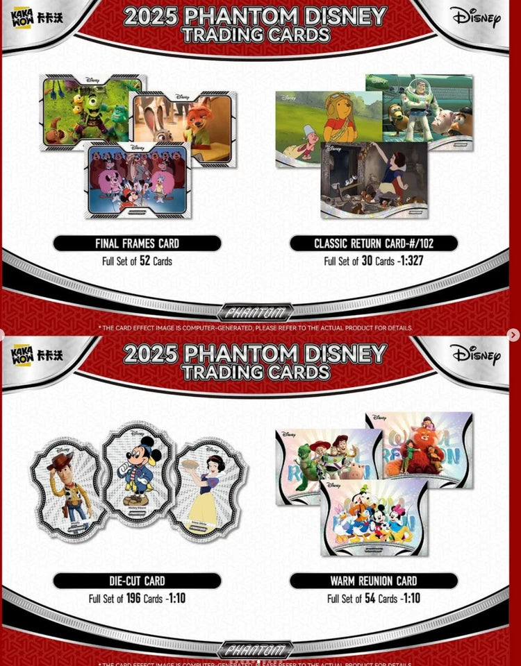 2025 Kakawow Phantom Disney 10 Box Case