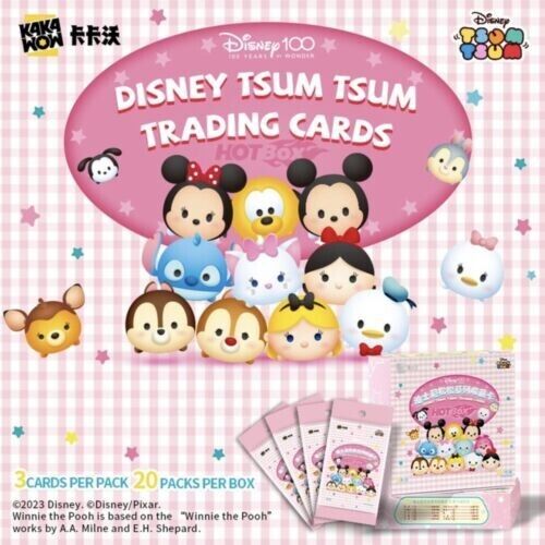 2023 Kakawow Disney 100 Tsum Tsum Trading Cards Hot Box