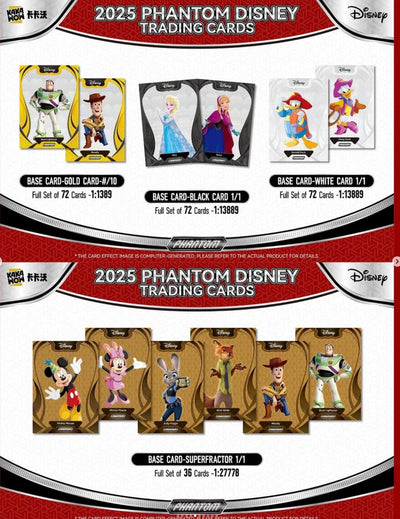 2025 Kakawow Phantom Disney 10 Box Case