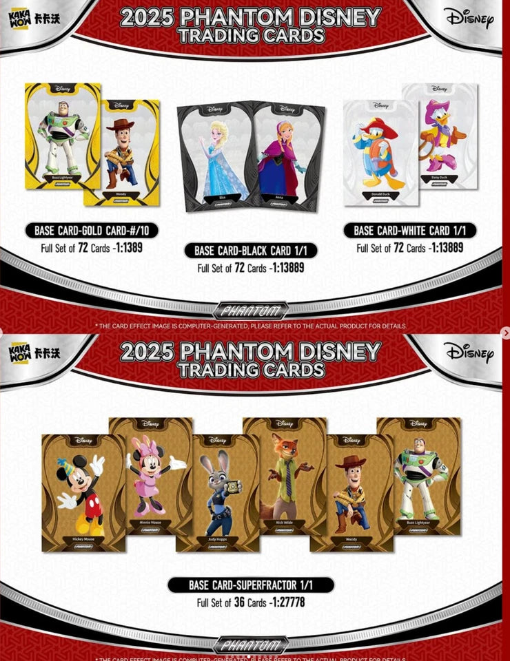 2025 Kakawow Phantom Disney 10 Box Case