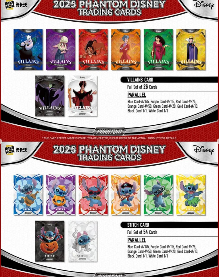 2025 Kakawow Phantom Disney 10 Box Case
