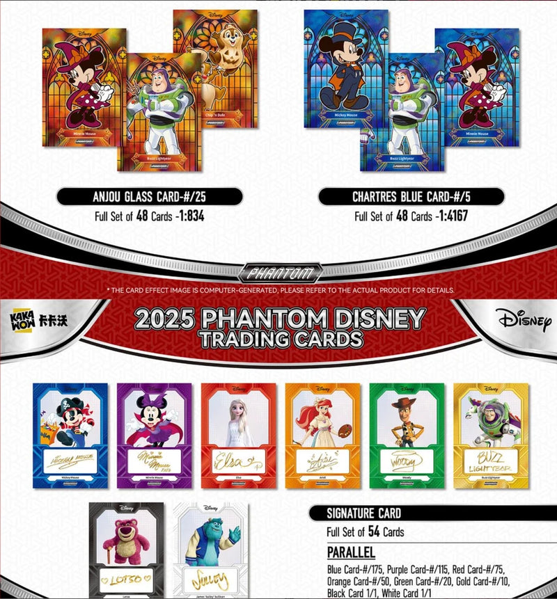 2025 Kakawow Phantom Disney 10 Box Case