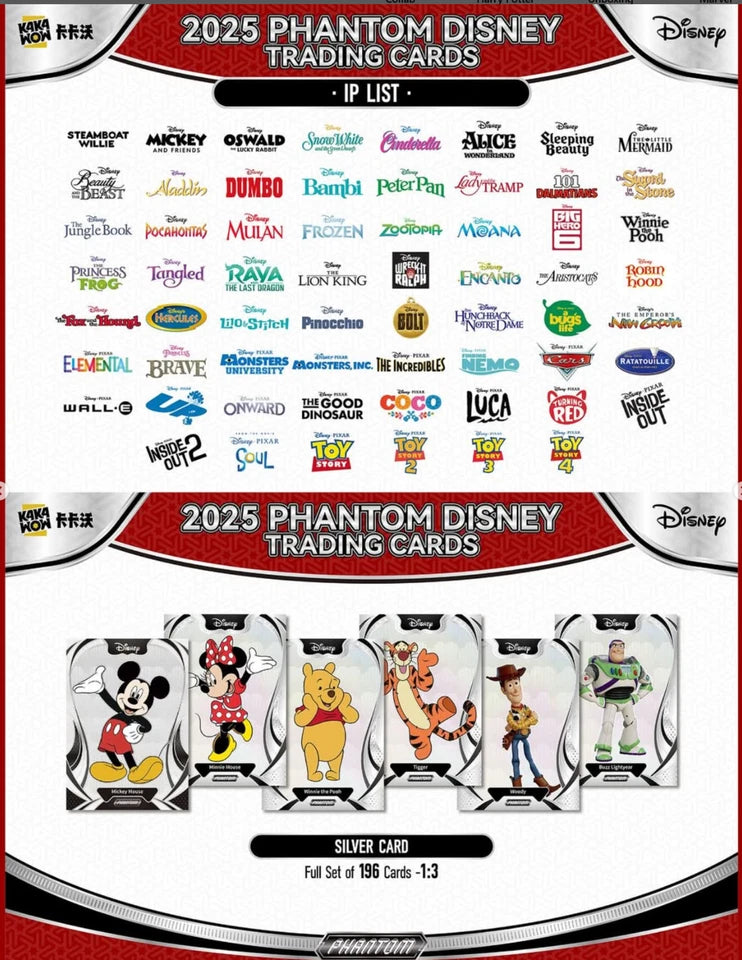 2025 Kakawow Phantom Disney 10 Box Case