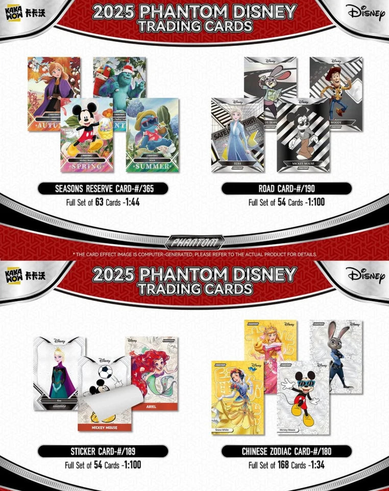 2025 Kakawow Phantom Disney 10 Box Case