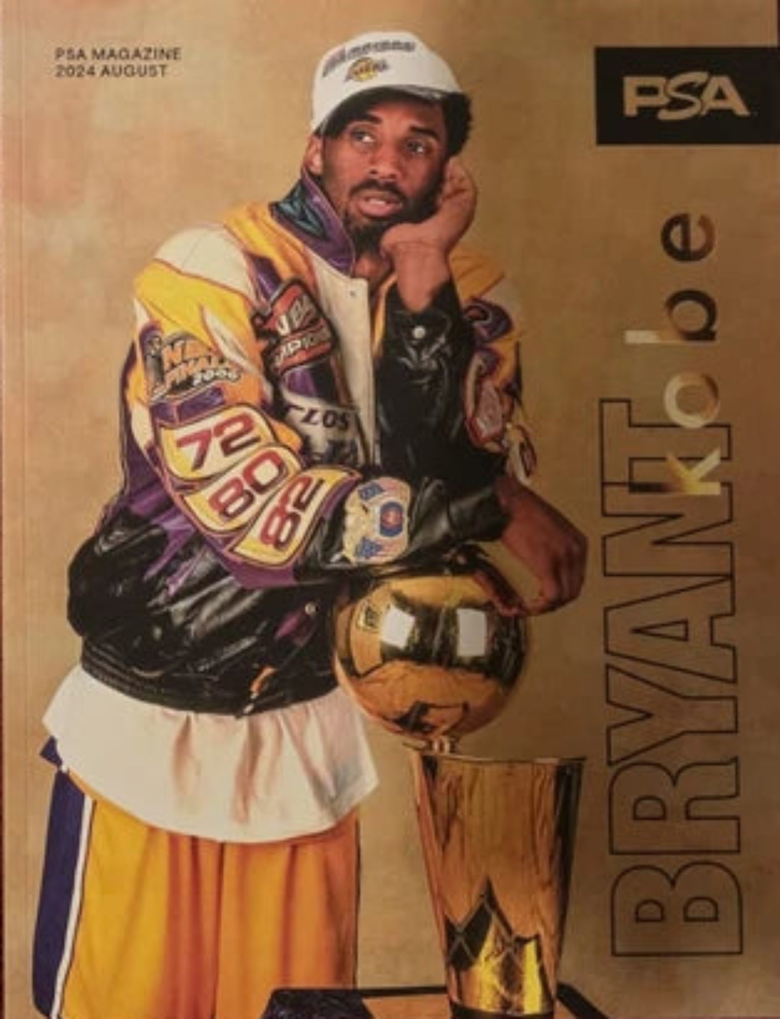 PSA Magazine - August 2024 - Kobe Bryant Gold Variant (FF 2024 Exclusive)
