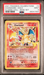 Charizard Pokémon Celebrations Classic Collection Base Set #4/102 PSA 9